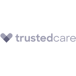 TrustedCare logo in mono-color